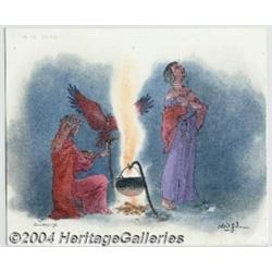 Charles Vess - Original Art for Stardust #3, page 15 (Vertigo, 1998).