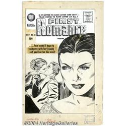 Doug Wildey - Original Cover Art for First Romance #45 (Harvey, 1957).