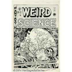 Wally Wood - Original Cover Art for Weird Science #9 (EC, 1951).