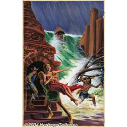 Tom Yeates - Original Art Illustration "Timewizard" (undated).