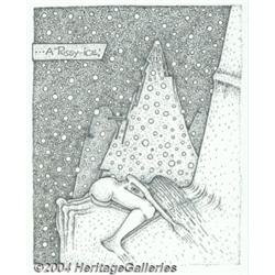 Maxon Crumb - Original Sketches, "A Pussy - Ice".