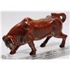 Image 1 : REDWOOD CARVED BULL