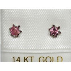 #8-14KT WHITE GOLD TOURMALINE