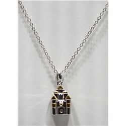 #15-STERLING SILVER RHODUIM PLATED