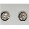 Image 1 : #19-STERLING SILVER DIAMOND (0.15CT) EARRINGS