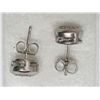 Image 2 : #19-STERLING SILVER DIAMOND (0.15CT) EARRINGS