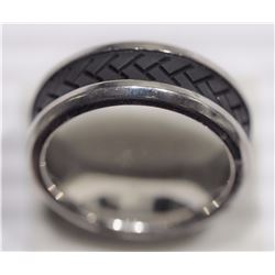#27-STAINLESS STEEL MEN RING