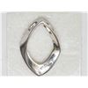 Image 2 : #28-STERLING SILVER DIAMOND PENDANT