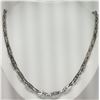 Image 2 : #45-STAINLESS STEEL MENS LINK CHAIN NECKLACE