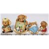 Image 1 : LOT OF 4 PENDELFIN FIGURINES INCL. BUTTONS,ROLLY