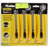 Image 1 : NEW 4 PACK OF 18" STANLEY QUICK POINT UTILITY KNIVES