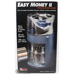 NEW EASY MONEY II MOTORIZED COIN SORTER