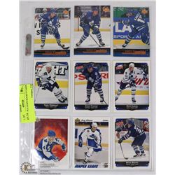 RARE MAPLE LEAFS HOCKEY CARDS
