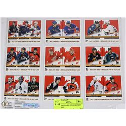 SET OF SALT LAKE GOLD HOCKEY CARDS 2003