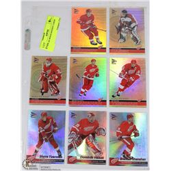 RARE RED WINGS HOCKEY CARDS