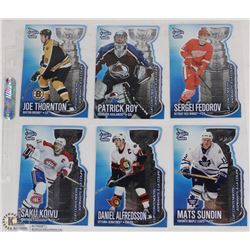 FULL SET OF CUP CONTENDERS HOCKEY CARDS 2003