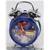 Image 1 : SPIDERMAN TWIN-BELL ALARM CLOCK 2008 "WORKING"