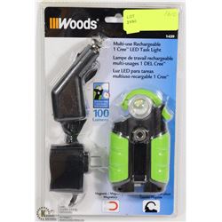 WOODS MULTI USE RECHARGEABLE 1 CREE LED TASK