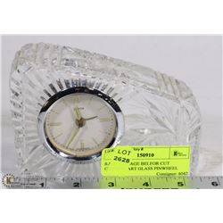 RARE VINTAGE BELFOR CUT CRYSTAL ART GLASS PINWHEEL