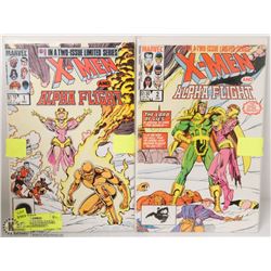 SET OF 2 MARVEL X-MEN COMIC BOOKS LIMITED SERIES