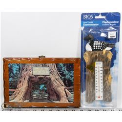 VINTAGE ITEMS BIOS HANDCARVED & HANDPAINTED