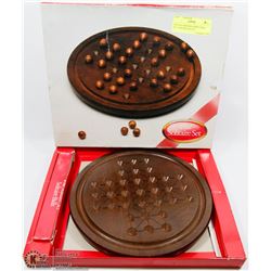 VINTAGE BRITISH HOMESTORES PLC. WOODEN ROUND