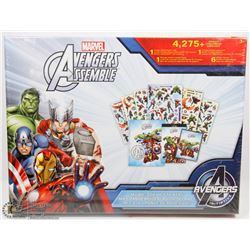 SEALED MARVEL AVENGERS ASSEMBLE MY BIG BOX STICKER
