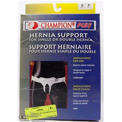 LOT OF 3 BOXES OF CHAMPION PLUS HERNIA