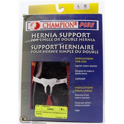 LOT OF 3 BOXES OF CHAMPION PLUS HERNIA