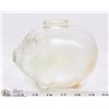 Image 1 : VINTAGE CARNIVAL GLASS PIGGY BANK