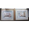 Image 1 : #2 - LOT OF 2 FRAMED & MATTED SIGNED PRINTS