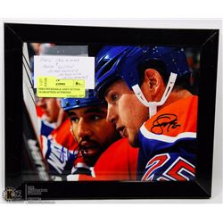 THEO PECKHAM & ANDY SUTTON GUARANTEED AUTHENTIC