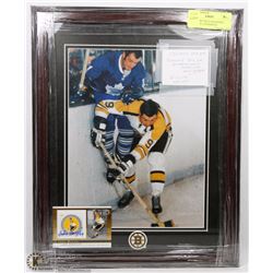 JOHNNY BUCYK GUARANTEED AUTHENTIC AUTOGRAPH