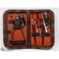 10PIECE MANICURE SET NEW IN CASE