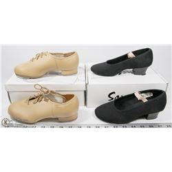 SANSHA TEE-SPLIT TAP SHOES SIZE 3L SOLD WITH