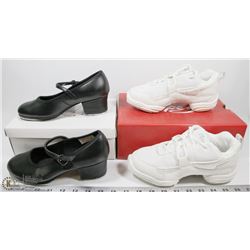 SANSHA T-MORAVIA HEEL TAP SHOES SIZE 5 SOLD WITH