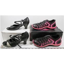 OPEN BALLROOM SHOES SIZE 7M SOLD WITH