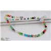 Image 1 : #12-SWAROVSKI CRYSTAL LOOSE BEAD NECKLACE 15"