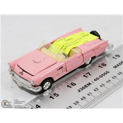 1956 PINK PULL BACK FORD THUNDERBIRD SS401-2