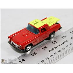 1956 RED  PULL BACK FORD THUNDERBIRD  (HONG KONG)