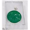 Image 1 : #5-GREEN ONYX DRAGON PENDANT