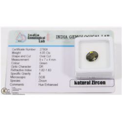 #44-NATURAL ZERCON 4.05CT
