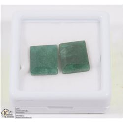#17-NATURAL GREEN EMERALD 18CT