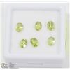 Image 1 : #11-NATURAL GREEN PERIDOT 5CT