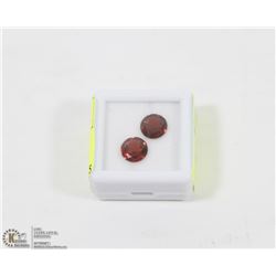 #8-NATURAL RED GARNET 2PCS = 4CT