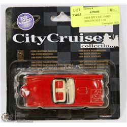 CITY CRUISER DIE CAST FORD THUNDERBIRD SCALE 1:40
