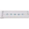 Image 1 : #36-BLUE TOPAZ GEMSTONE BRACELET