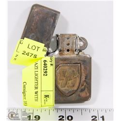 ZIPPO STYLE NAZI LIGHTER WITH SS, 1944