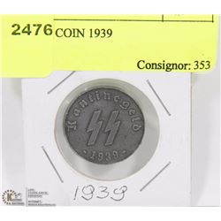 NAZI "SS" COIN 1939