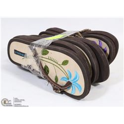 LOT OF 3 LADIES FLIP FLOP SANDALS ASSORTED SIZES